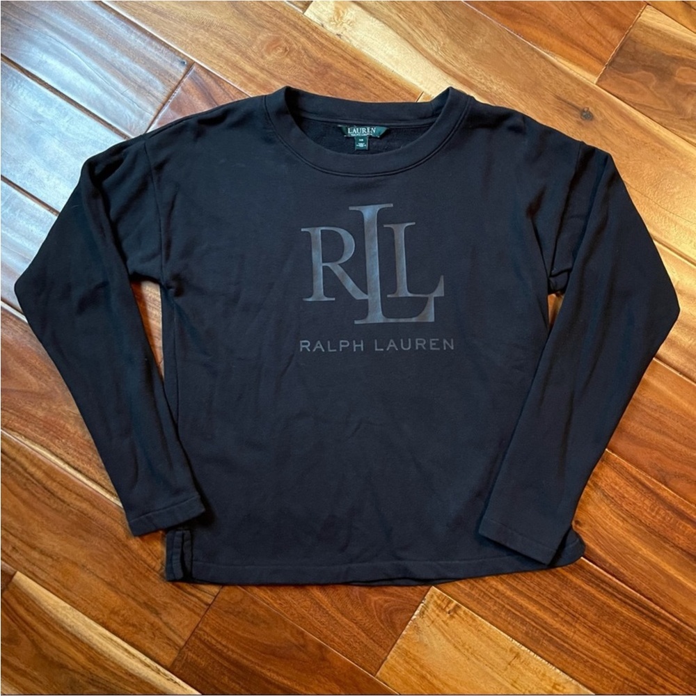 Lauren Ralph Lauren Black Sweatshirt
